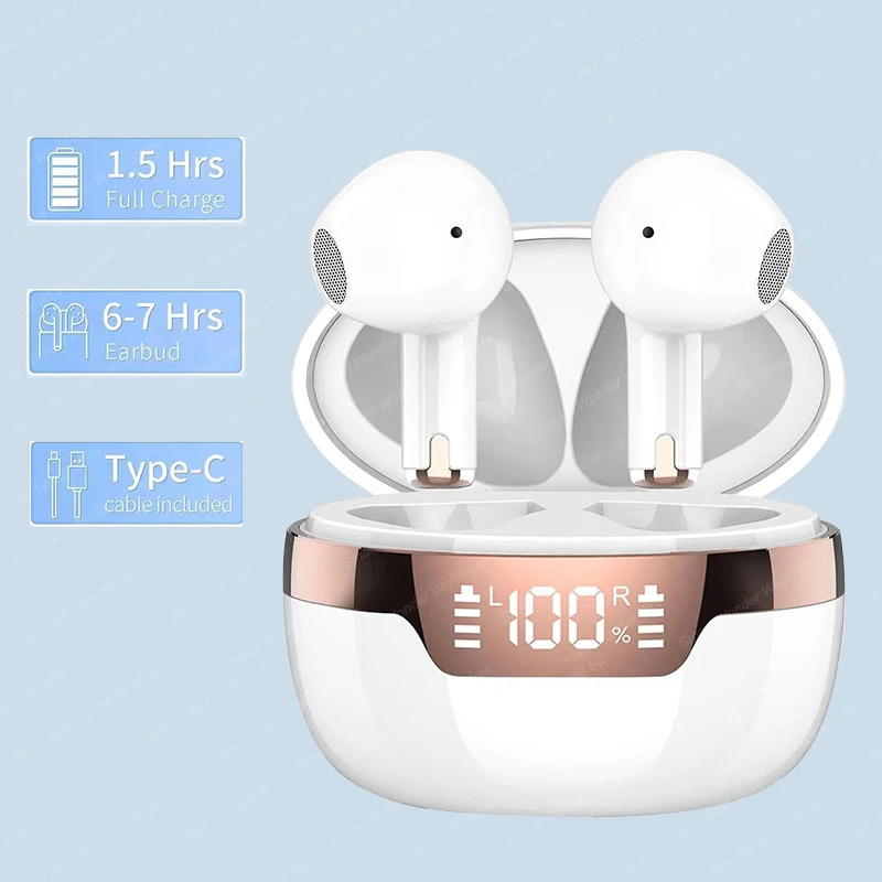 Phone Accessories Amazon - J97 TWS Bluetooth イヤホン真のワイヤレスイヤフォンインイヤーヘッドフォンタッチコントロール防水スポーツヘッドセット電話用マイク付き