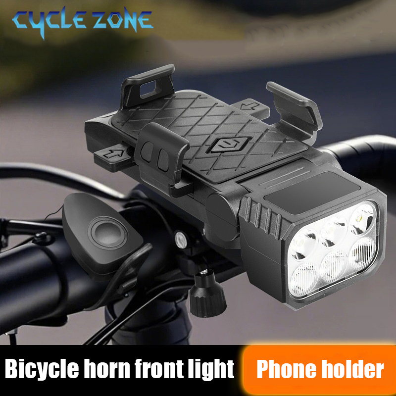 Phone Zone Accessories & Repair Photos - 自転車フロントライト ホーン&電話ホルダー付き サイクリング自転車ヘッドライト 多機能電話ホルダーランプ サイクリングアクセサリー