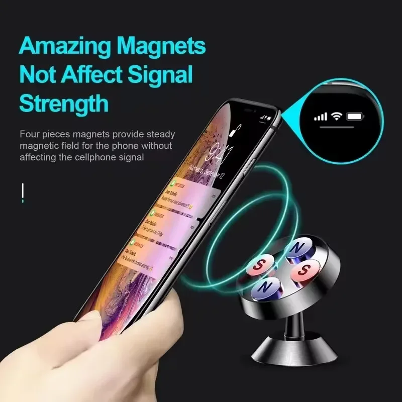 マグネット式車載携帯電話ホルダー マグネットマウント モバイ - Phone Accessories Useful のレビューと価格