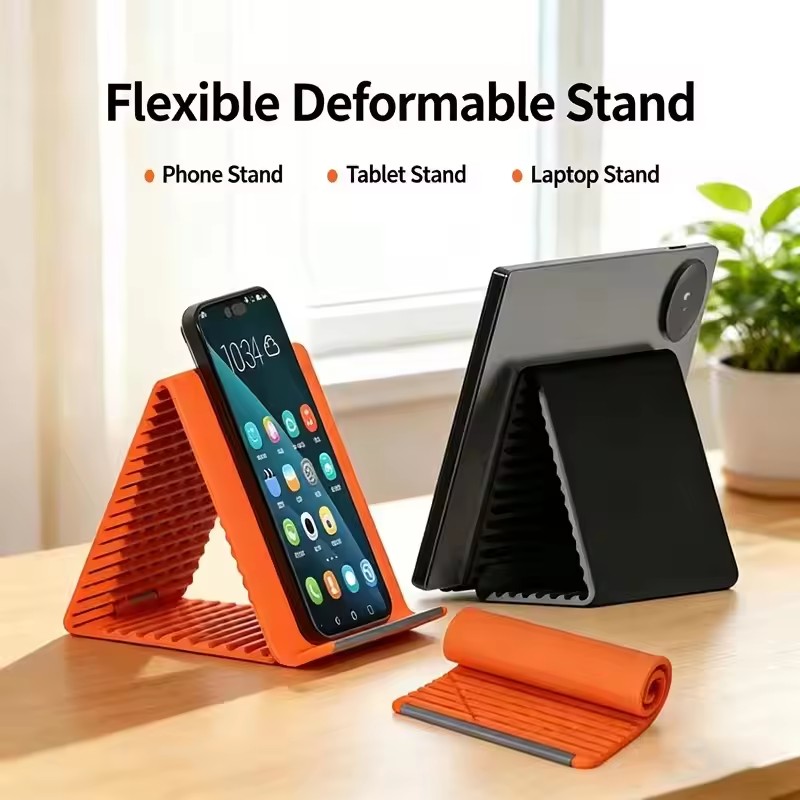 怠惰な人でも使える、持ち運び可能なスマートフォンスタンド。シ - Phone Accessories Useful のレビューと価格