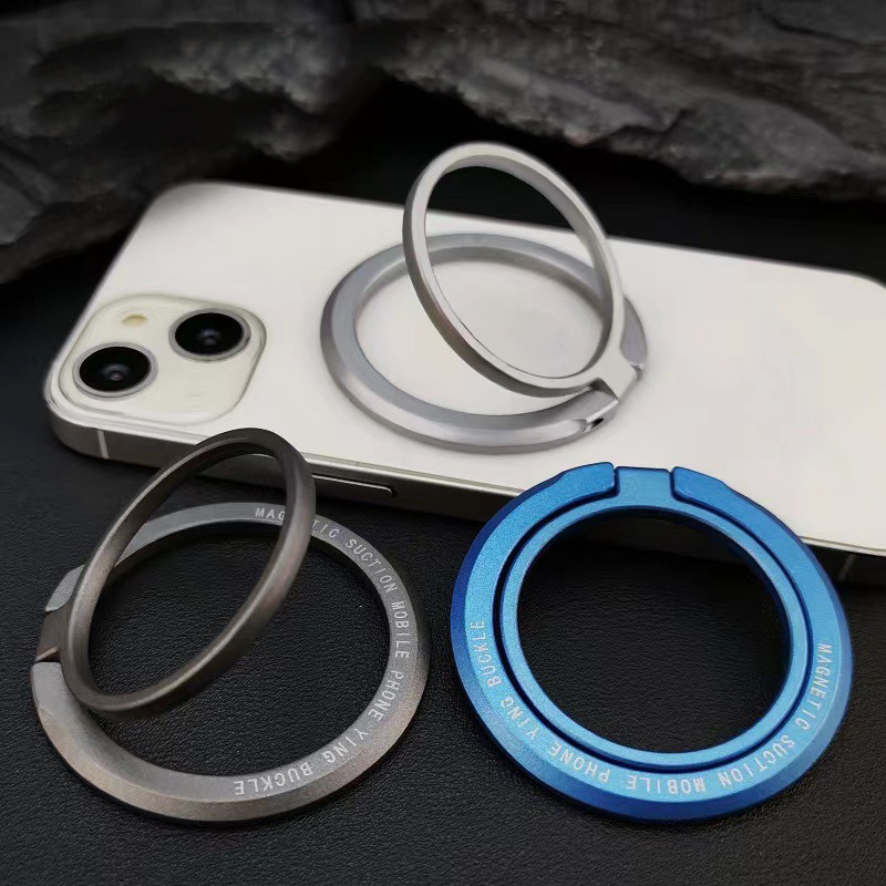 マグセーフ対応 指リングスタンド マグネットグリップマウント - Phone Accessories Useful のレビューと価格